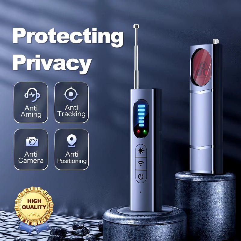 Hidden Camera Detector Anti - Spy Car GPS Tracker Listening Device Bug RF Wireless All Signal Scanner Gadget Security Protection - IKhiro Store