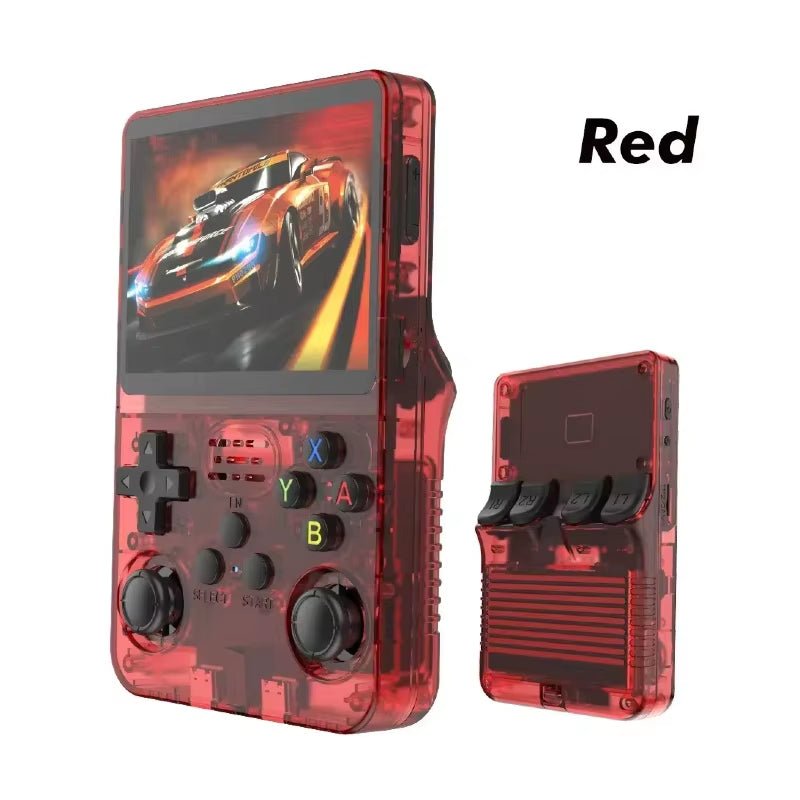 Original R36S Retro Handheld Game Console 3.5'' IPS Open Source Linux ARK OS Portable Pocket Game Player 64G 128G256GB 60K Game - IKhiro Store