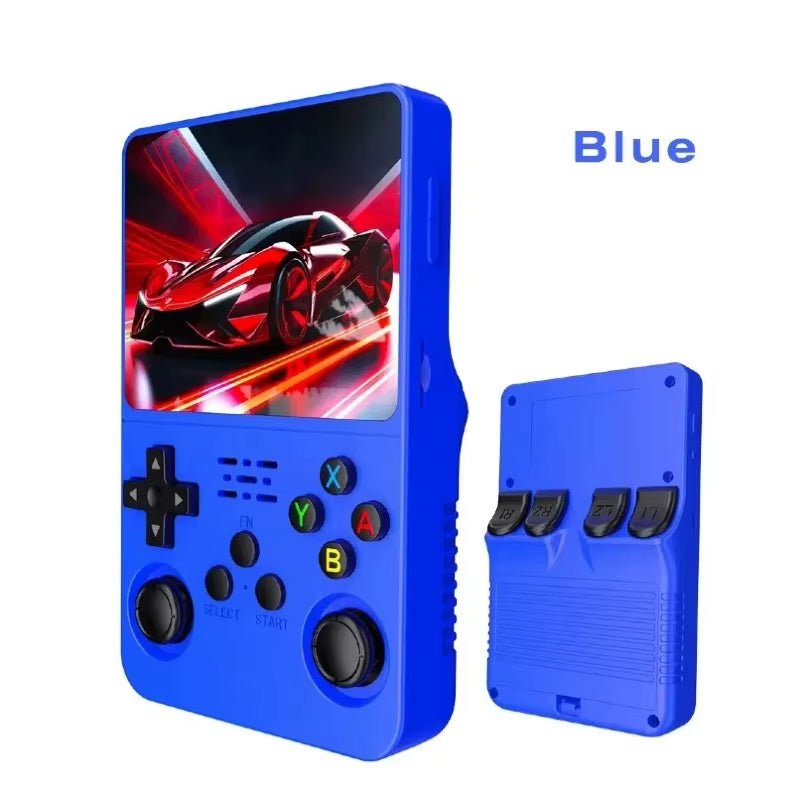 Original R36S Retro Handheld Game Console 3.5'' IPS Open Source Linux ARK OS Portable Pocket Game Player 64G 128G256GB 60K Game - IKhiro Store