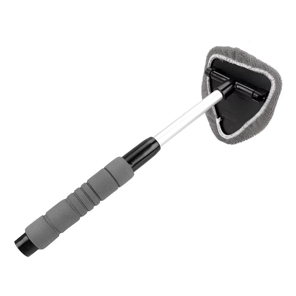 Window Scraping Mist Eliminator Microfiber Car Window Cleaner Telescopic Window Glass Cleaner Car Windshield Cleaning Brush - IKhiro Store