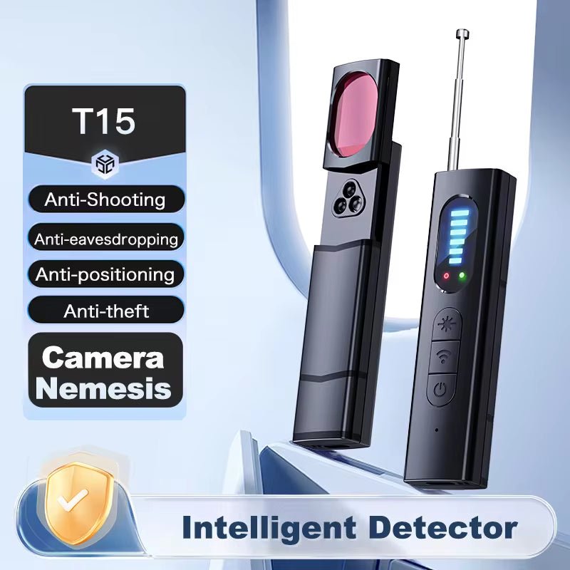 Hidden Camera Detector Anti - Spy Car GPS Tracker Listening Device Bug RF Wireless All Signal Scanner Gadget Security Protection - IKhiro Store