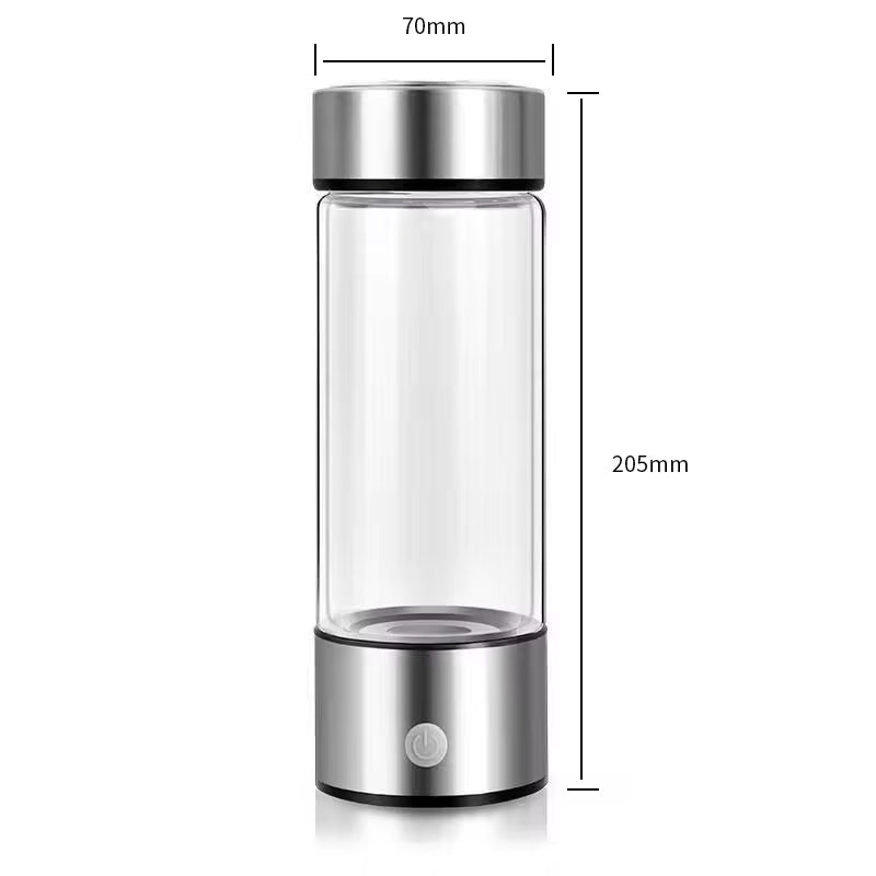 Hydrogen - Rich Water Cup Portable Electric Hydrogen Rich Water Generator Bottle Titanium Quality Filter Healthcare Water Cup USB - IKhiro Store