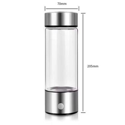 Hydrogen - Rich Water Cup Portable Electric Hydrogen Rich Water Generator Bottle Titanium Quality Filter Healthcare Water Cup USB - IKhiro Store