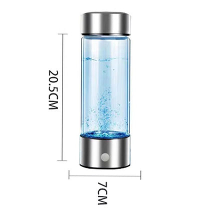 Hydrogen - Rich Water Cup Portable Electric Hydrogen Rich Water Generator Bottle Titanium Quality Filter Healthcare Water Cup USB - IKhiro Store