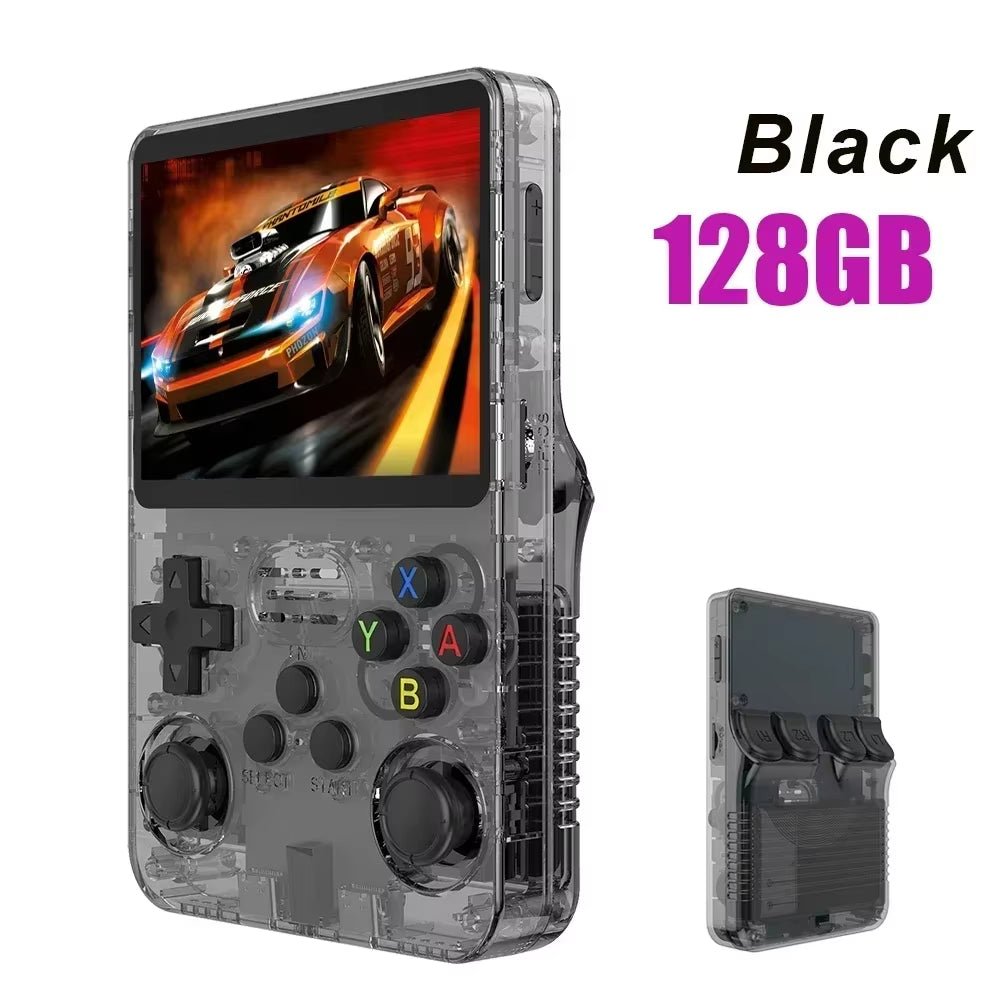 Max 256G Retro Handheld Game Console Linux System 3.5Inch IPS Screen Portable Pocket Video Player 2Joystick 64G 128G Games R36S - IKhiro Store