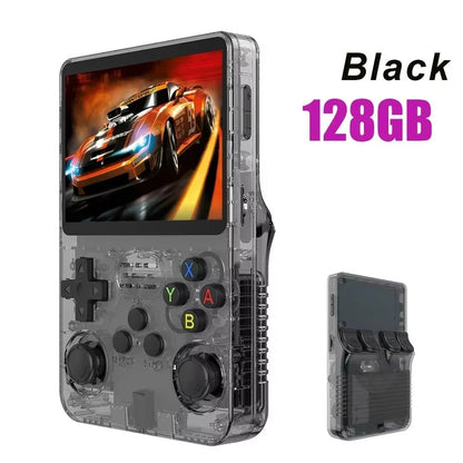 Max 256G Retro Handheld Game Console Linux System 3.5Inch IPS Screen Portable Pocket Video Player 2Joystick 64G 128G Games R36S - IKhiro Store
