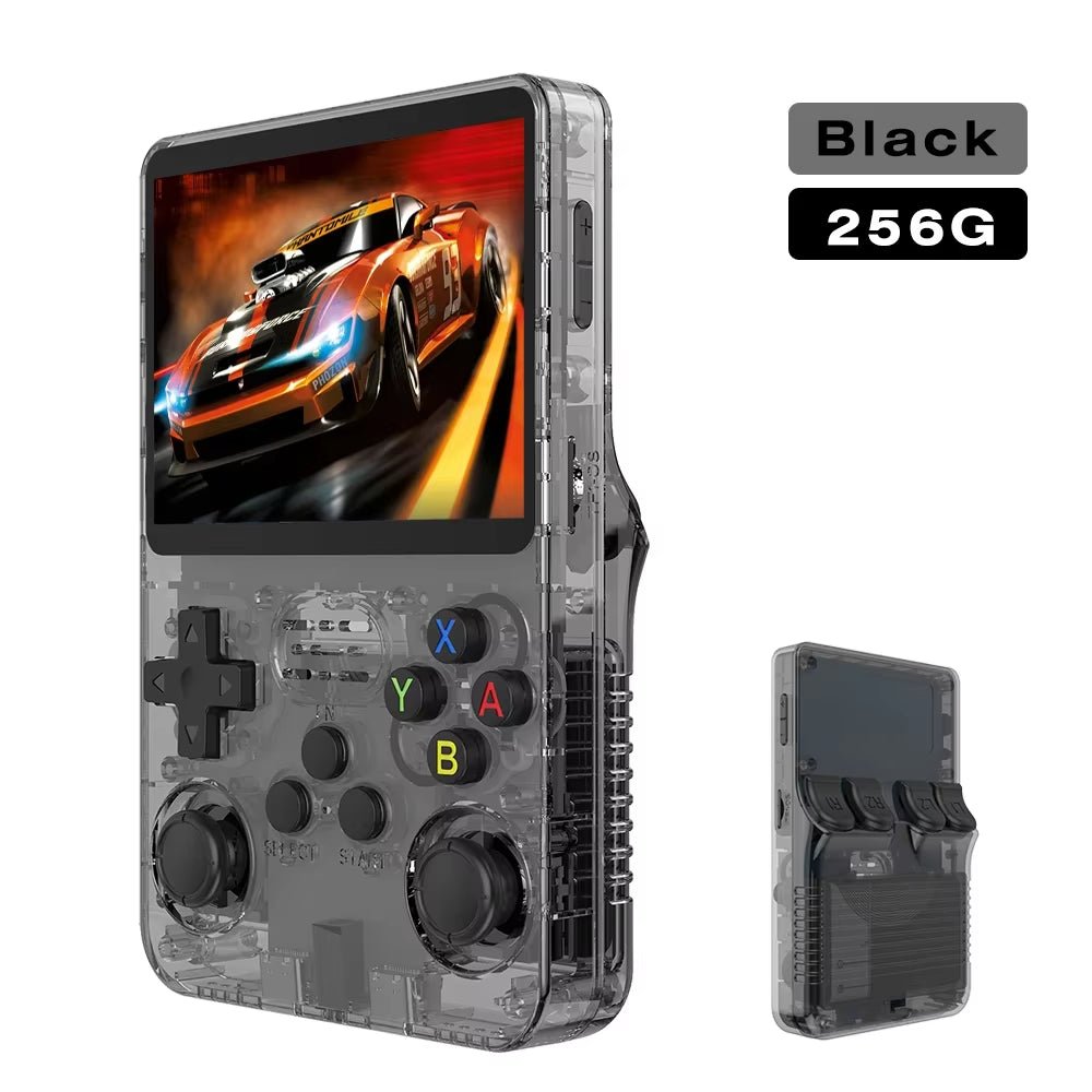 Max 256G Retro Handheld Game Console Linux System 3.5Inch IPS Screen Portable Pocket Video Player 2Joystick 64G 128G Games R36S - IKhiro Store