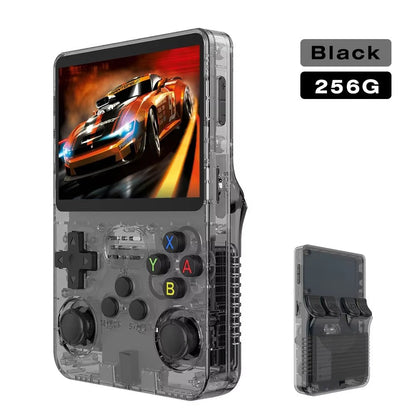 Max 256G Retro Handheld Game Console Linux System 3.5Inch IPS Screen Portable Pocket Video Player 2Joystick 64G 128G Games R36S - IKhiro Store