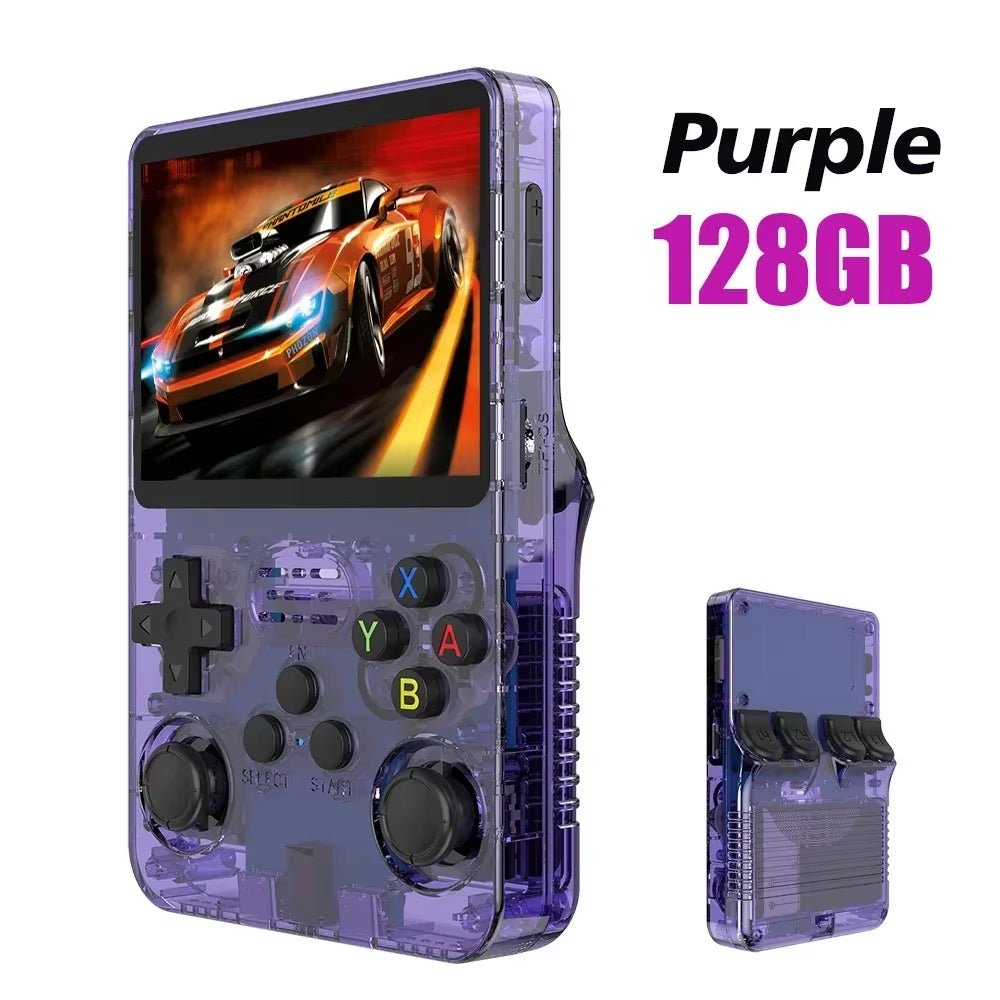 Max 256G Retro Handheld Game Console Linux System 3.5Inch IPS Screen Portable Pocket Video Player 2Joystick 64G 128G Games R36S - IKhiro Store
