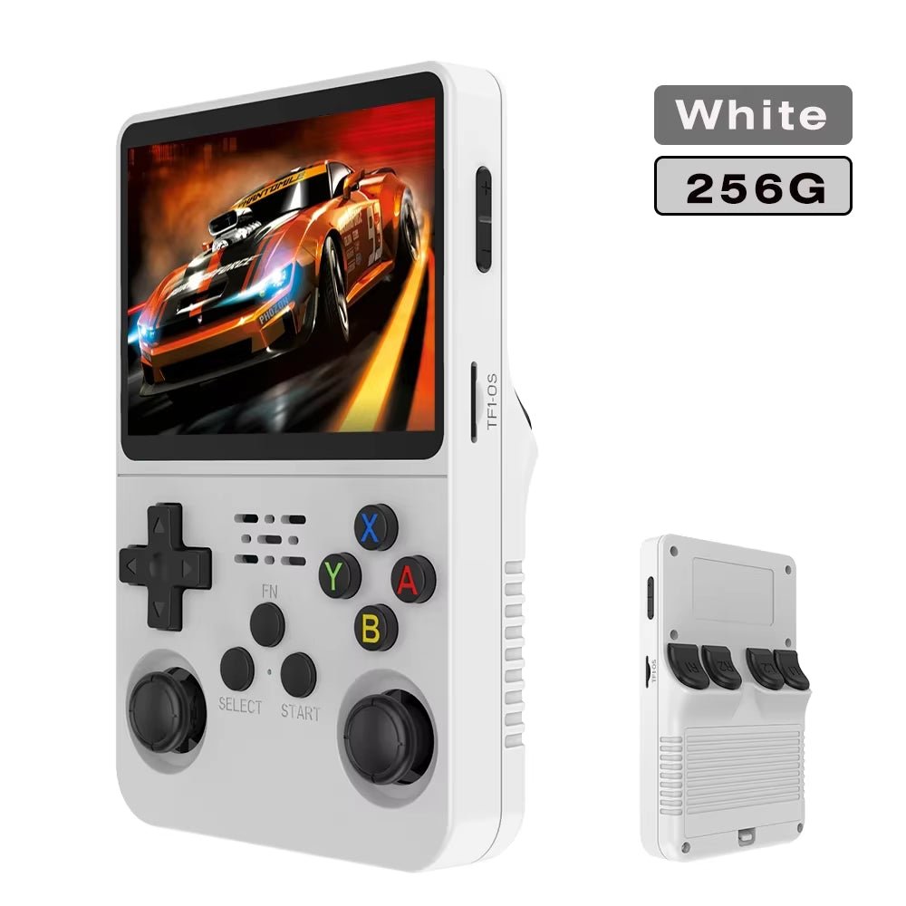 Max 256G Retro Handheld Game Console Linux System 3.5Inch IPS Screen Portable Pocket Video Player 2Joystick 64G 128G Games R36S - IKhiro Store