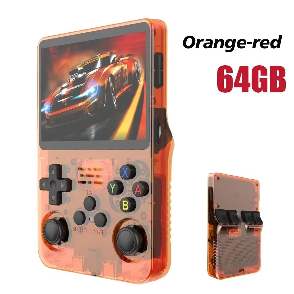 Max 256G Retro Handheld Game Console Linux System 3.5Inch IPS Screen Portable Pocket Video Player 2Joystick 64G 128G Games R36S - IKhiro Store