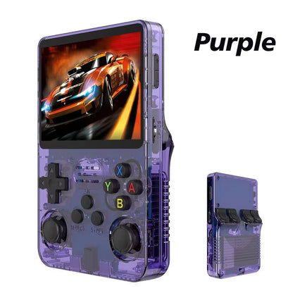Original R36S Retro Handheld Game Console 3.5'' IPS Open Source Linux ARK OS Portable Pocket Game Player 64G 128G256GB 60K Game - IKhiro Store
